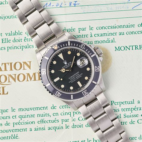 Rolex Submariner Date Ref. 16800 pallettoni dial Full set 